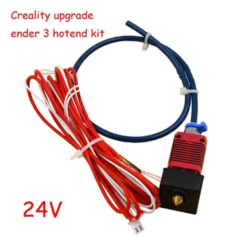 

Hot End Kit Thermistor Practical 3D Printer Upgrade Replacement Parts With PTFE Tubing 24V 1.75mm 0.4mm Nozzle For Ender 3 Pro