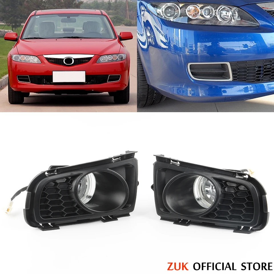 ZUK авто передний бампер туман светильник для MAZDA 6 седан GG1 2006 2007 2008 2009 2010