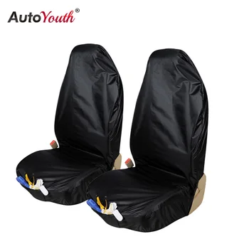 

AUTOYOUTH Front Seat Cover Oxford Cloth Waterproof Seat Covers Car Seat Protector Interior Accessories Blue Pet Seat Cover