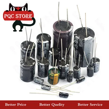 

20PCS 35V-470uF aluminum electrolytic capacitor 4V 10V 16V 25V 35V 100UF 220UF 330UF 470UF 680UF 1000UF 47UF 1500UF 10UF 22UF