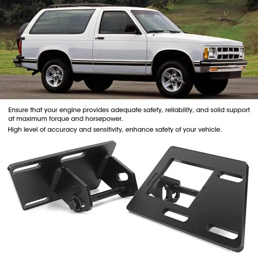 

Car Conversion Engine Motor Mounting Bracket Fit for Blazer Jimmy Sonoma V8 SBC 350 car accesories