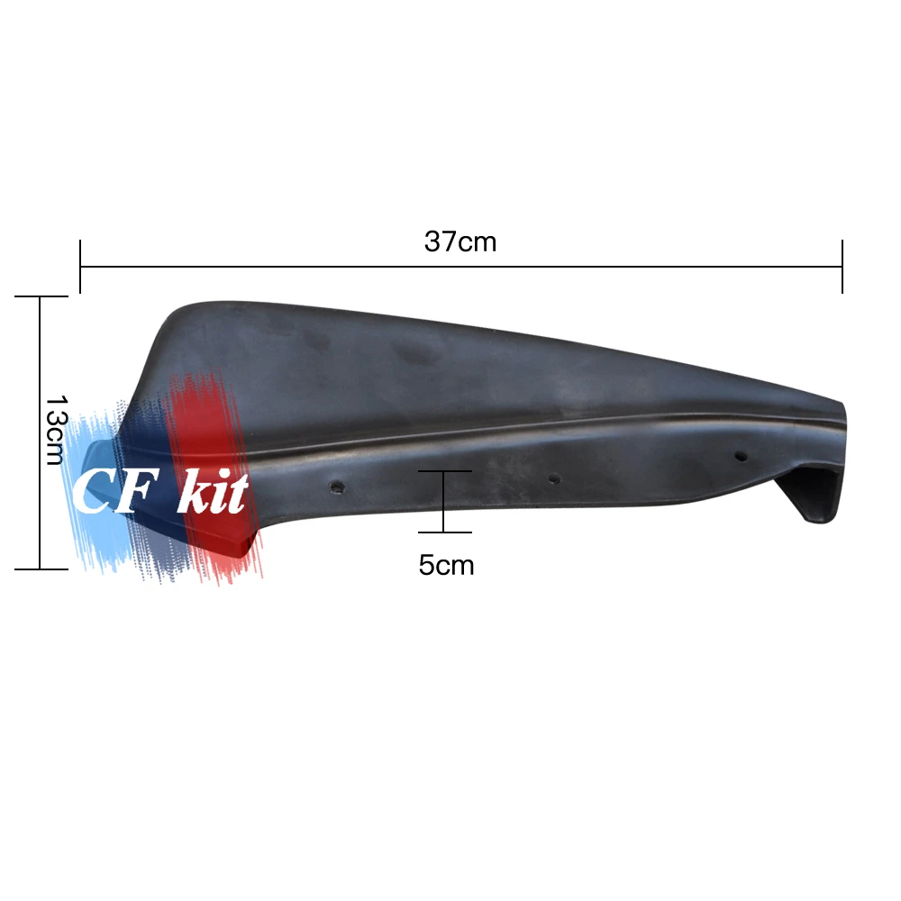 CF Kit H1 стиль PU Spiltter для Honda FT86 GT86 Scion FRS Rocket Bunny winglets задние губы стайлинга автомобилей