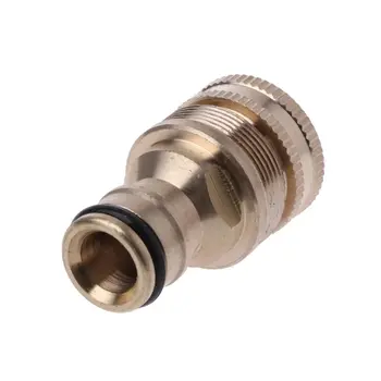 

Brass Garden Hose Tap Connector Quick Hose Adapter Female Threaded Faucet Nozzle