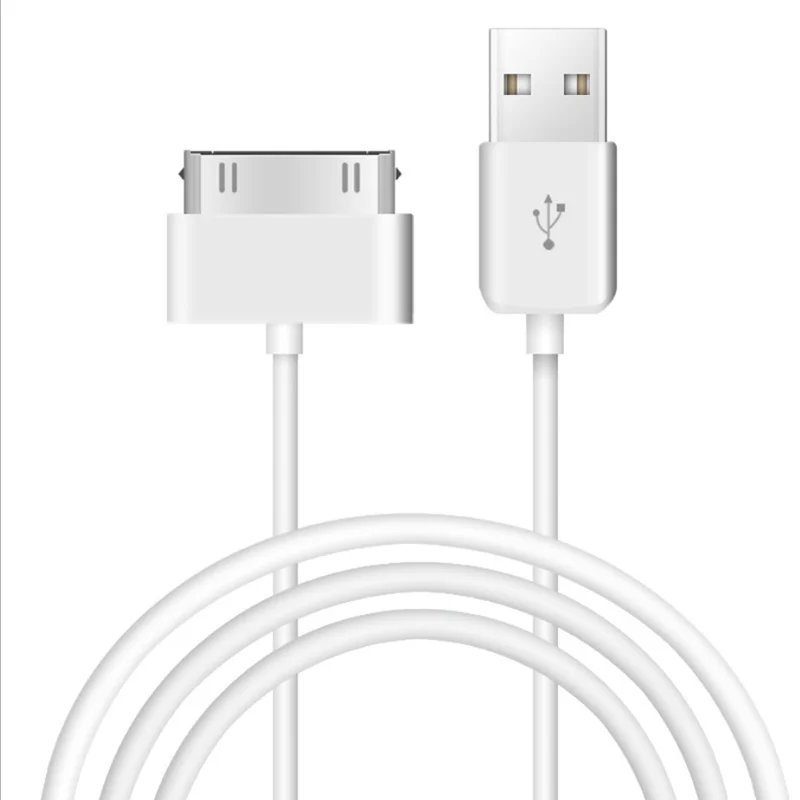 

USB Cable Fast Charging for iPhone 4 4s 3GS 3G iPad 1 2 3 iPod itouch 30 Pin original Charger Adapter Data Sync Cord
