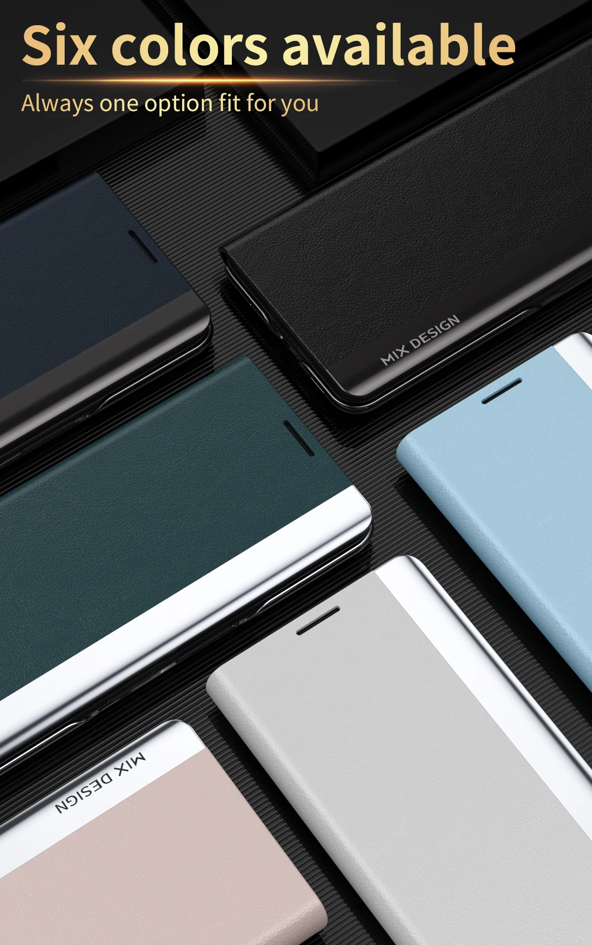 

Suitable for Xiaomi Mi Mix Fold luxury electroplated leather case rear case Suitable for Mi Mix Fold leather case