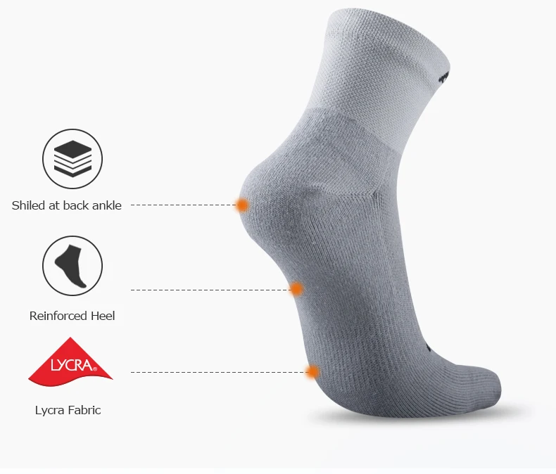 AONIJIE/одна пара легковесных спортивных носков с низким вырезом; носки с пятью носками; бег босиком
