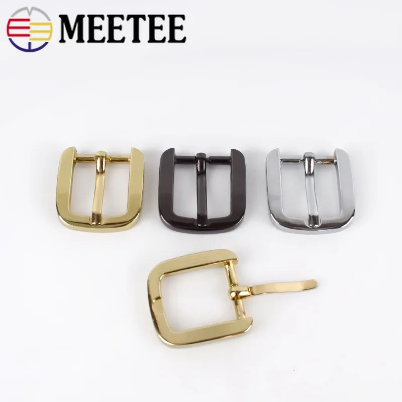 Meetee, 20 мм, 5 шт., металлические сумки, пряжка для ремня, застежка-крючок, Клипсы из сплава, для тесьмы, обуви, сумок, фурнитура, аксессуары BF220
