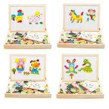 Магнитный 12 Китайский Зодиак Joypin детское Дошкольное образование детская игрушка планшет доска для рисования деревянные строительные блоки Douyin To