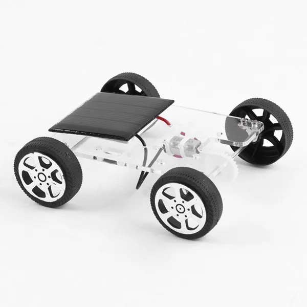 Diy мини игрушка на солнечных батареях набор игрушек автомобильный