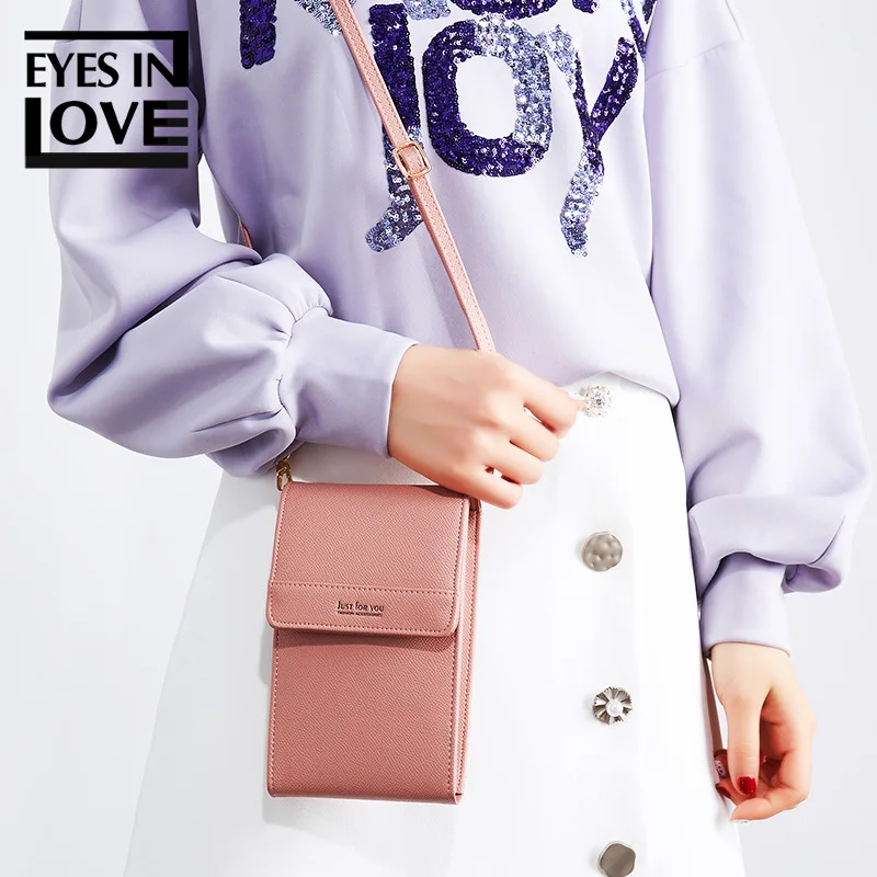 

Chaozhou Community 2019 New Style One-Shoulder Cross-body Phone Bag Simple Korean-style Customizable Women's Wallet Hot Sales-