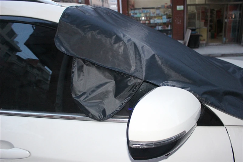 Дюраббль Авто Снег Защитная крышка магнит лобовое стекло Ice Sun защита от заморозки боковые щитки