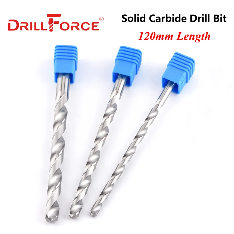 Набор сверл Drillforce твердосплавные Спиральные Насадки для дрели по металлу 4 мм-20