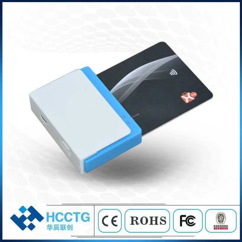 Мобильный считыватель кредитных карт Bluetooth три в одном NFC+ RFID+ IC+ Mifare Магнитный Мобильный считыватель карт для Android IOS MPR110