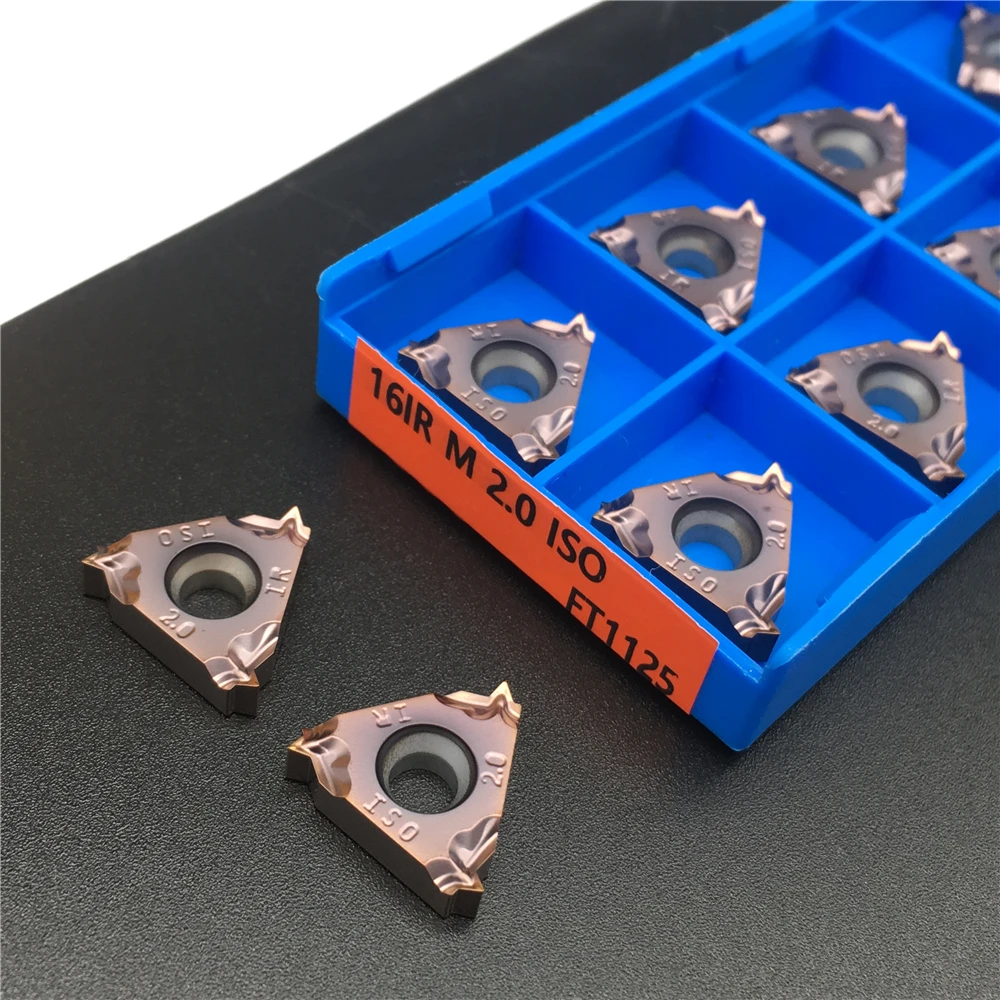 16IR M 2 0 ISO FT1125 внутренняя обработка резьбы вставки карбидные режущий инструмент