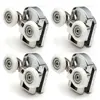 4pcs-8pcs/set Shower Door Rollers Runner 23mm/25mm Zinc Alloy Double-Wheels Replacement Sliding Shower Door Roller Bearing Wheel ► Photo 3/4