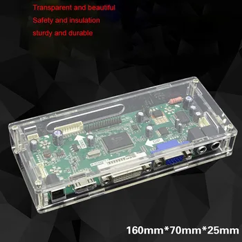 

Latumab Protective Case For M.NT68676 Driver Board Plastic Shell LED/LCD Controller Driver Board Transparent Acrylic Case Box
