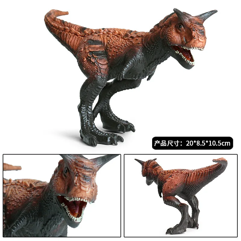 Моделирование динозавра Юрского периода Модель игрушки детей. Большой Bullsaurus