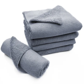 

12PCS 40X40Cm Super Thick Plush Edgeless Microfiber Towels Car Care Cleaning Cloths Microfibre Wax Polishing Detailing Drying