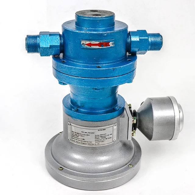 Rozsdamentes Acél Dízel Áramlásmérő Dn10 ~ Dn250 L/Perc Nagy Tartományú Mechanikus Kijelző Ovális Fogaskerék - Image 6