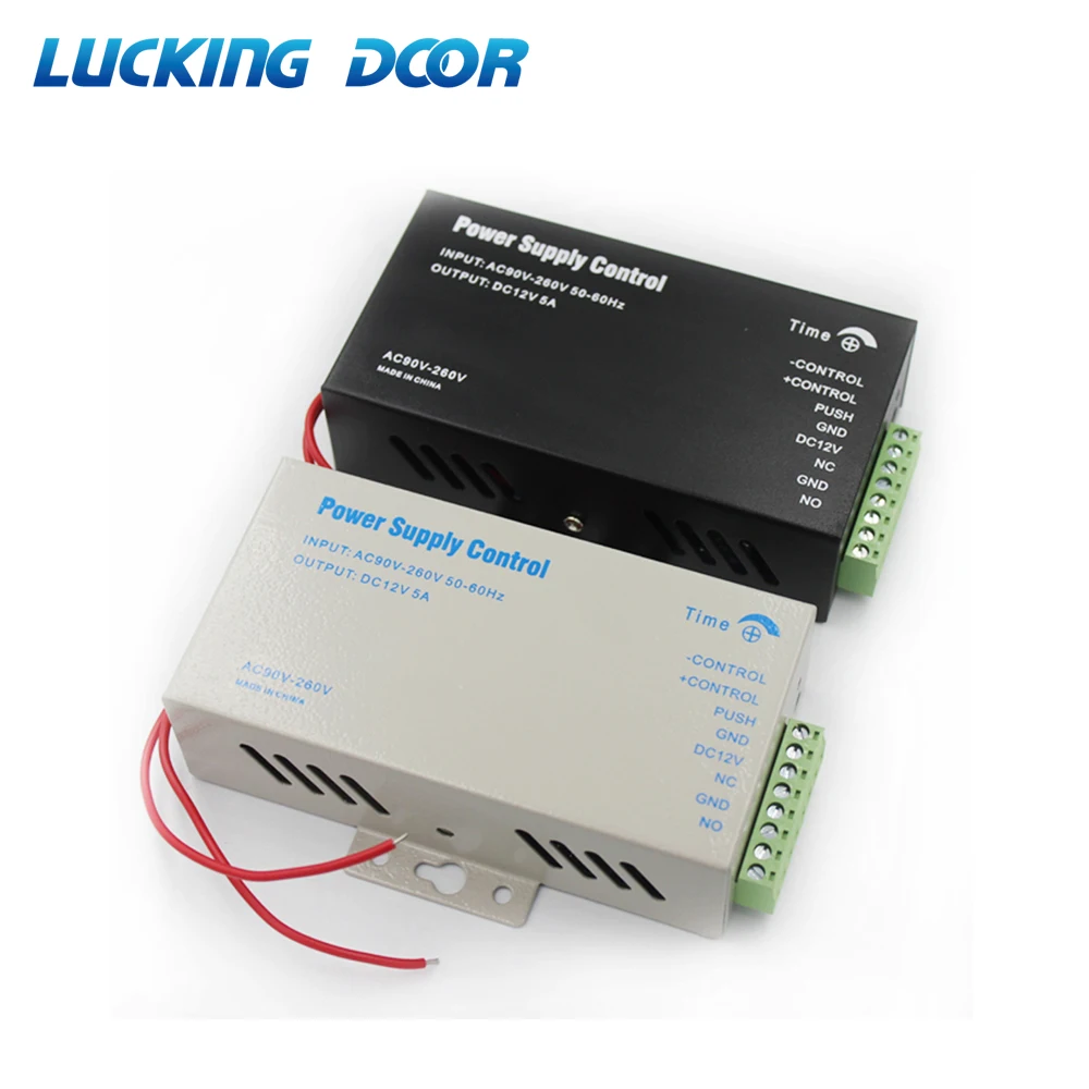 DC 12V Door Access Control system Switch Power Supply 3A 5A AC 110~240V RFID Fingerprint Access Control Machine Device access control power supply