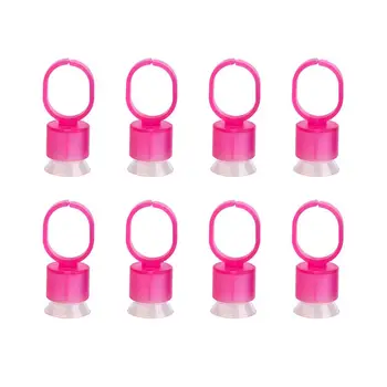 

25Pcs Semi-permanent Tattoo Ink Ring Cups Microblading Pigment Holder Tattoo Eyebrow Tattooing Accessories for Professional