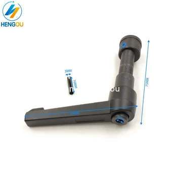 

5 pieces ABC151 Hengoucn Stahl parts folding machine handle wrench size 4x75mm