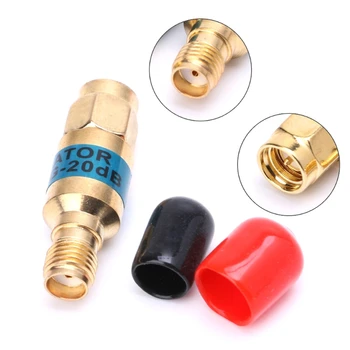 

Golden Attenuator SMA-JK Male to Female RF Coaxial Attenuator 2W 0-6GHz 30db L4MF
