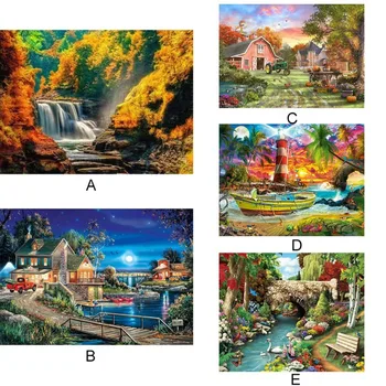 

DIY Oil Painting Paint By Number Package for Kids Adults Hand-painted Home Wall Hanging Decoration 40 * 50CM