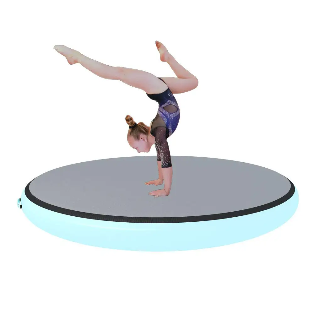 

Free Shipping 100cm Dia Inflatable Air Spot, Inflatable Round AirTrack Air Floor Gymnastic Spot For Sale