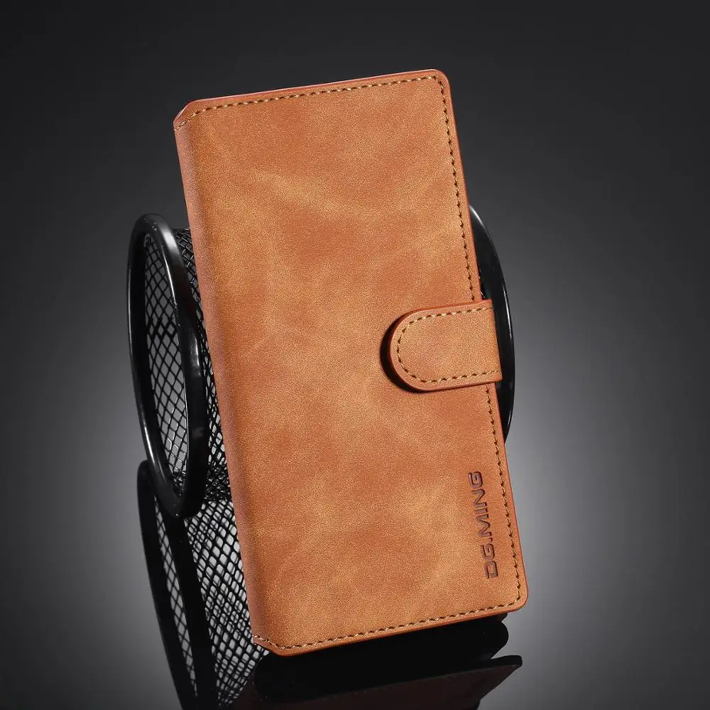 

Magnetic Flip Retro Luxury Matte Leather Case For Samsung Galaxy Note 10 Plus Wallet Slot Stand For Samsung Galaxy M30 M20 Cover