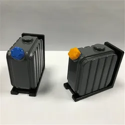 Kit de support métallique Durable, boîte de réservoir d'urée, pièces de mise à niveau pour camion tracteur 1:14 Tamiya 