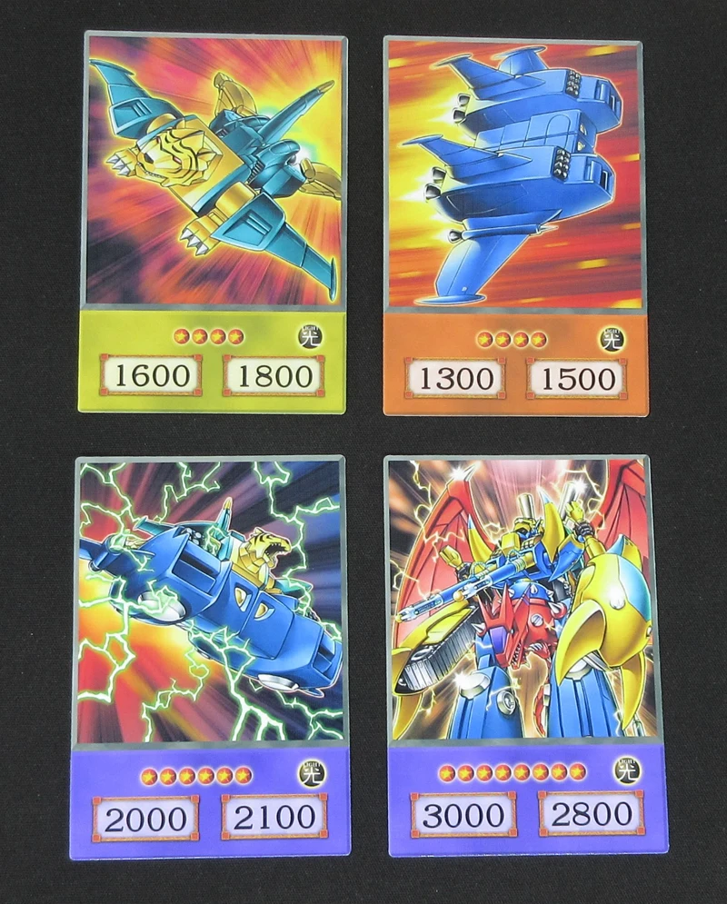  16pcs/set Yu-Gi-Oh Machine Union Anime Style Cards VWXYZ AtoZ Seto Kaiba Fusion Dragon Cannon Yugio