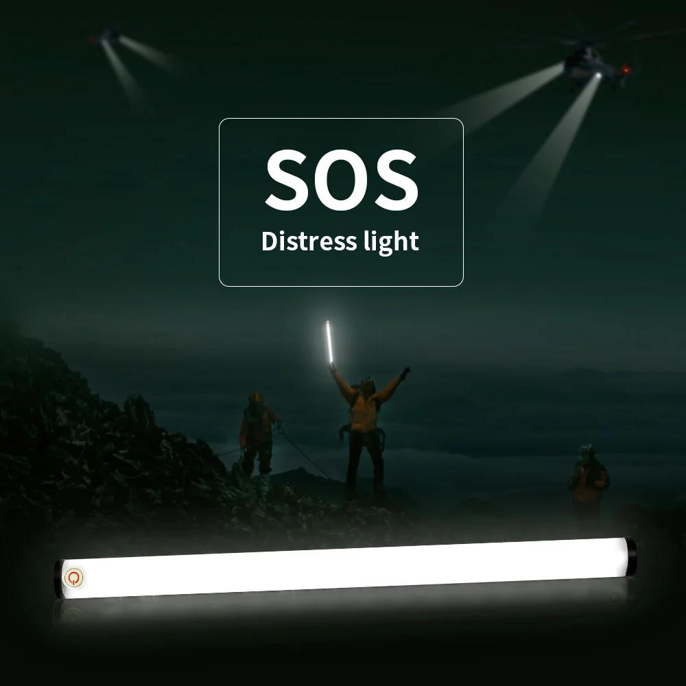 

LED Bar Light With SOS Function Led Strip Light Usb Charging Lights DC 5V Camping Light LED Bar Lamp Kitchen Cabinet Closet