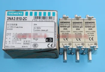 

3PCS/1Box Siemens 3NA3810-2C 3NA38102C NH000-gG 25A 500V Fuse -New