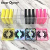 Lash Boxes Packaging Bulk 15-25mm Mink Eyelashes Box Package Wholesale 3D Lashes Box Cases Custom Lash Boxes Packaging With LOGO 2