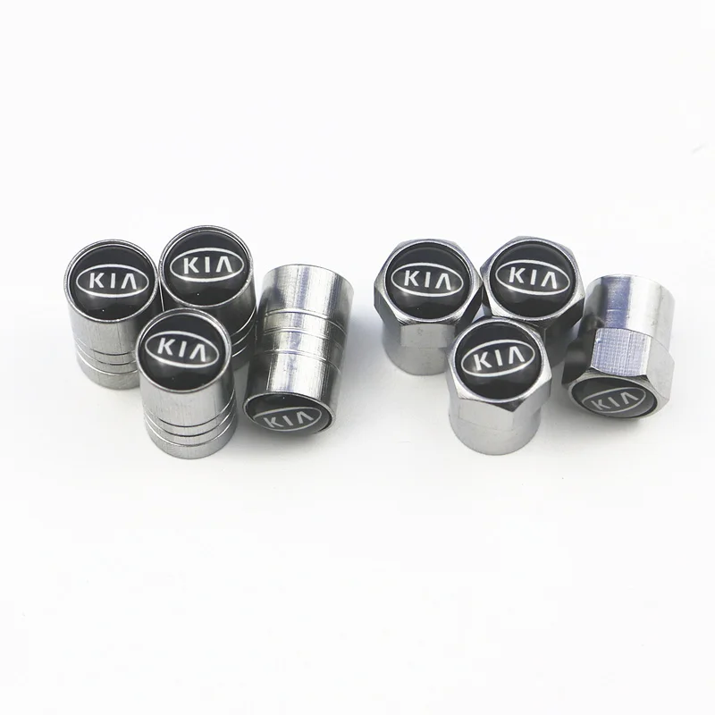

4PCS Wheel Tire Parts Valve Stem Caps Cover For Kia Ceed Rio Sportage R K3 K4 K5 Ceed Sorento Cerato Optima K2 2016 2017 2018