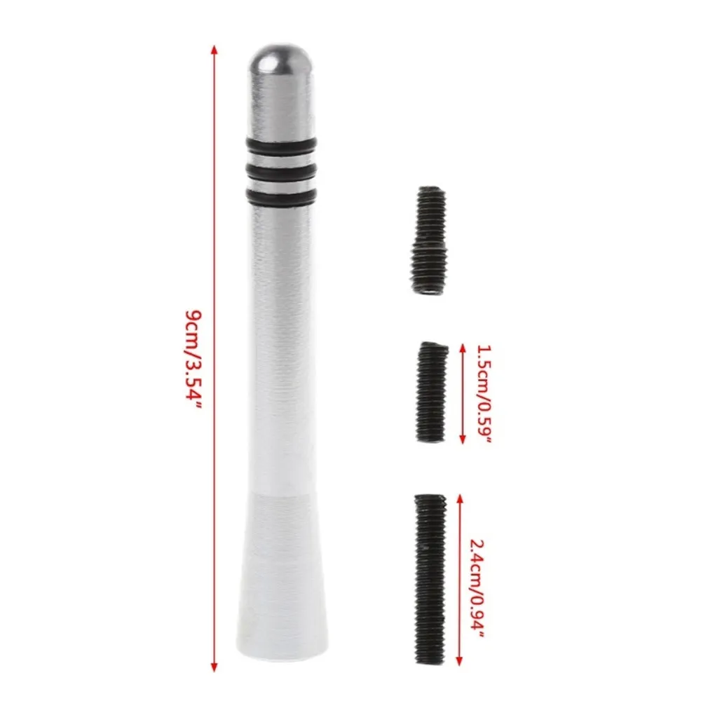 Aluminum Car Roof Radio Antenna Bee Sting Screw AM FM Aerial for Universal Car High Quality Signal Antenna