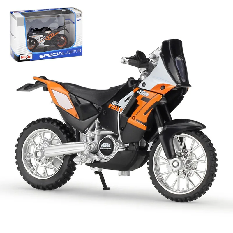 Детские игрушки подарки модель автомобиля Maisto 1:18 KTM 450 из сплава мотоцикл
