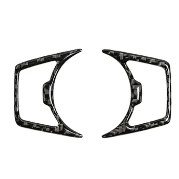 

for Ford Mustang Mustang (2015-2019) F150 Explorer 2015-18 Car Interior Carbon Fiber Headlight Switch Adjustment Frame