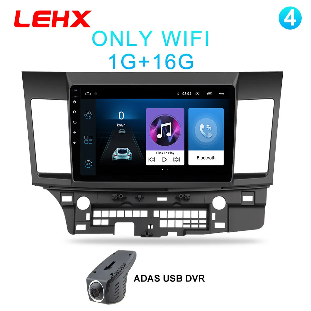 LAN-901-DVR Автомобильный Android 8,1 автомобильный dvd мультимедиа для MITSUBISHI LANCER 10,1 дюймов 2 DIN Gps навигация Радио Видео Аудио плеер - Цвет: LAN-901-DVR