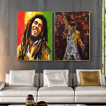

DIY Painting By Numbers World Famous Singer HandPainted Oil Painting animal Drawing On Canvas Unique Gift Home Decoration