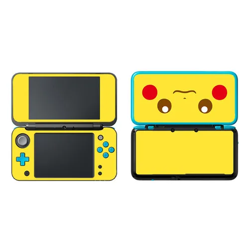 Виниловая наклейка Pokemon Go Pikachu для нового 2DS LL XL для nintendo 2DSLL виниловая Защитная Наклейка - Цвет: 2DSLL0019