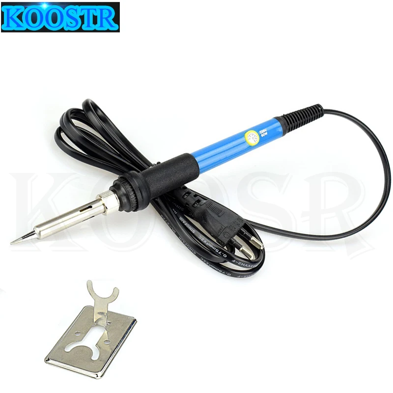 Portable Soldering Iron Kit 110V/220V 60W Electronics Welding Iron Tools Set with Adjustable Temperature Function