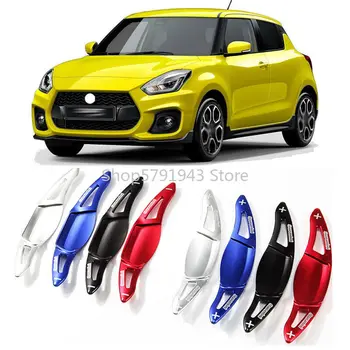 

2PCS Car Alloy Add-On Steering Wheel DSG Paddle Shifters Extension For Suzuki Swift Sport 2014-2018