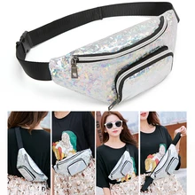 Поясные сумки для женщин поясная сумка для телефона женская сумка с банановым поясом на молнии карман кошелек Спортивная поясная сумка Блестки для ногтей нагрудный чехол