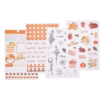 

ZFPARTY Good Day Self- adhesive Paper Stickers for Scrapbooking DIY Projects/Photo Album/Card Making Crafts