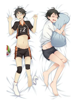 

Anime Haikyu Pillow Cover Hinata Shoyo Dakimakura Case Sexy Girl Cool Boy Double-sided Bedding Hugging Body Pillowcase