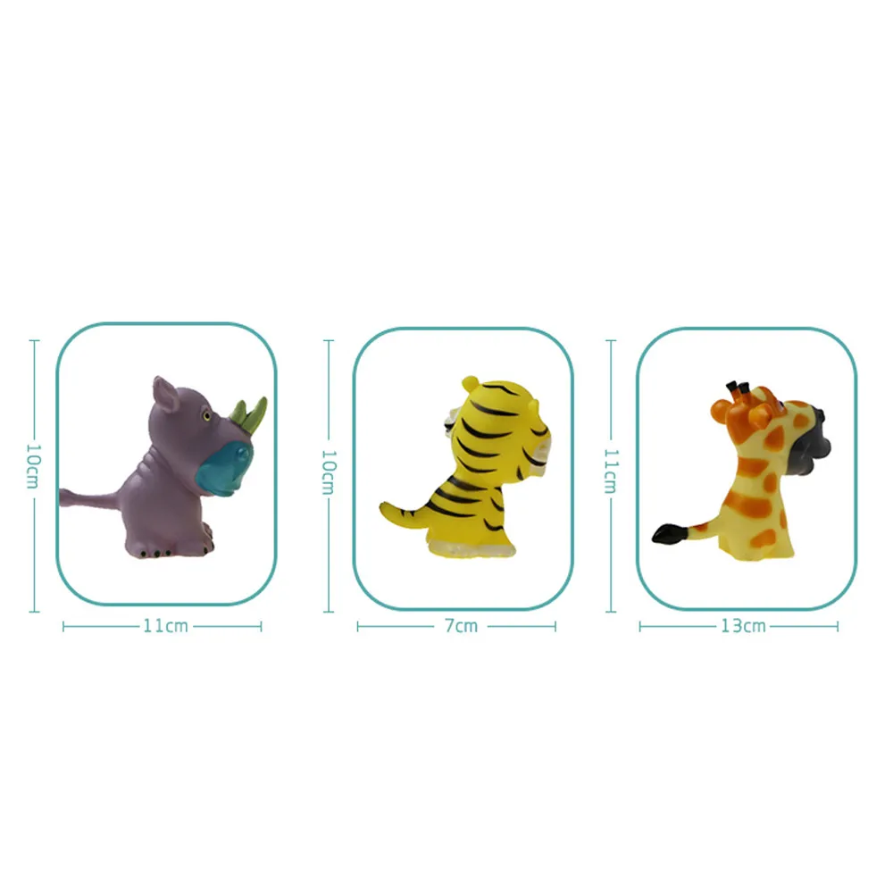 

Rubber Creatures Animals Water Toy Baby Bathroom Pool Bath Toy Accessory for Kid