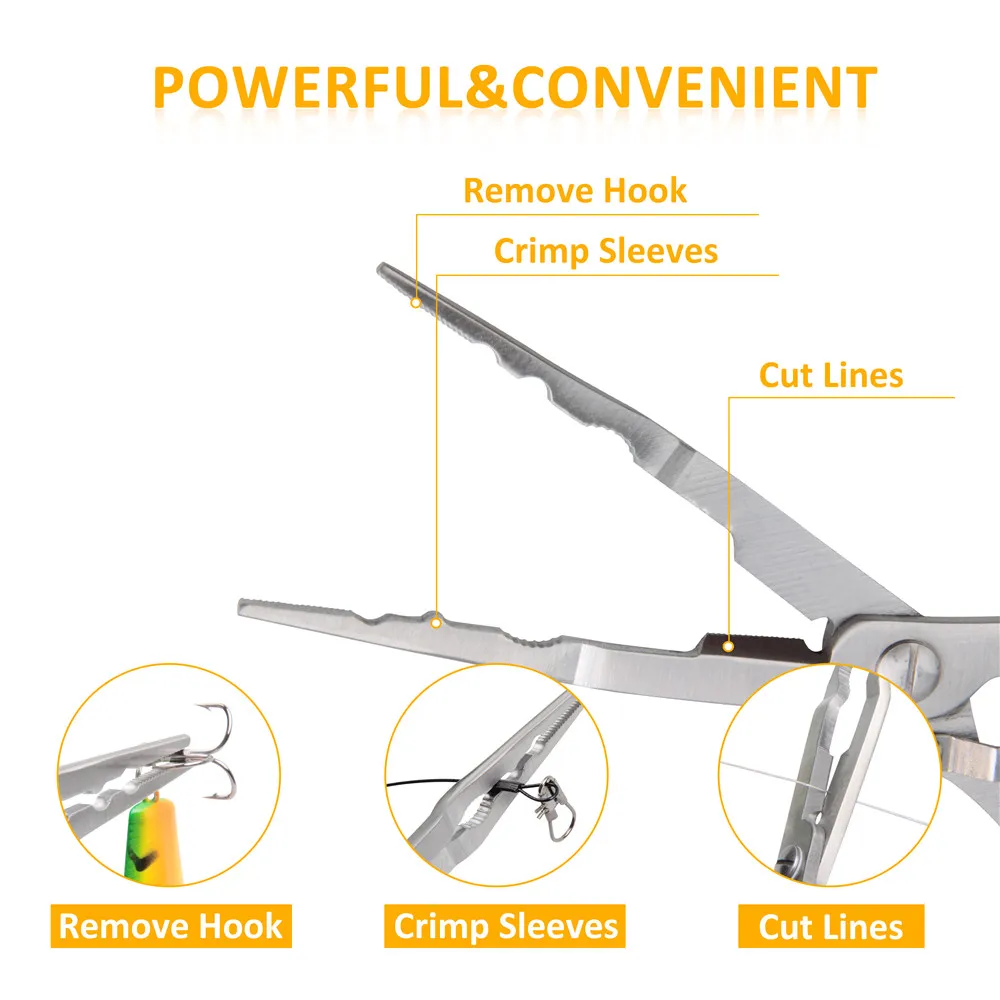2 шт. из Нержавеющей Стали Рыбий использование scirssor алюминиевая трубка устройство для снятия крючка многофункциональные рыболовные плоскогубцы крюк экстрактор комплект оснастки