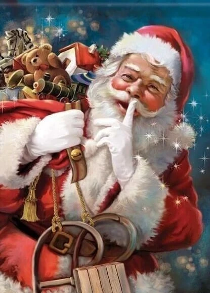 

Diamond Painting Santa Cross Stitch Needlework Full Drill Christmas Decorations For Home Picture Of Rhinestones Painting